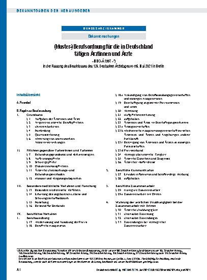 Vorschauseite 3: Beschluss des Bewertungsausschusses nach § 87 Abs. 1 Satz 1 SGB V in seiner 557. Sitzung am 18. Mai 2021