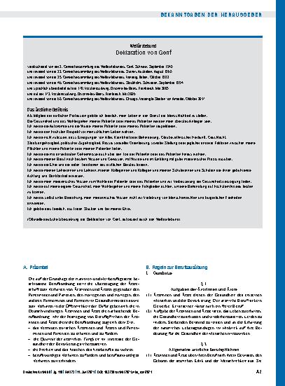 Vorschauseite 4: Beschluss des Bewertungsausschusses nach § 87 Abs. 1 Satz 1 SGB V in seiner 557. Sitzung am 18. Mai 2021