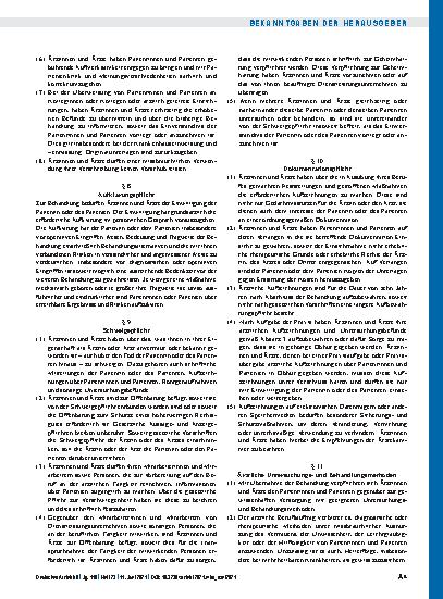 Vorschauseite 6: Beschluss des Bewertungsausschusses nach § 87 Abs. 1 Satz 1 SGB V in seiner 557. Sitzung am 18. Mai 2021