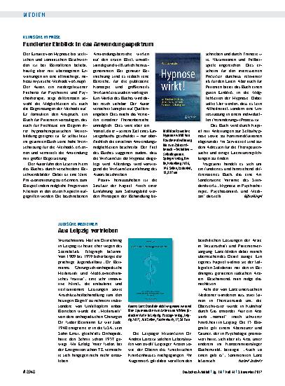Vorschauseite 1: Klinische Hypnose: Fundierter Einblick in das Anwendungsspektrum