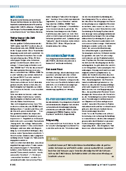 Vorschauseite 1: EU-Forschungsprojekt: Fragwürdig