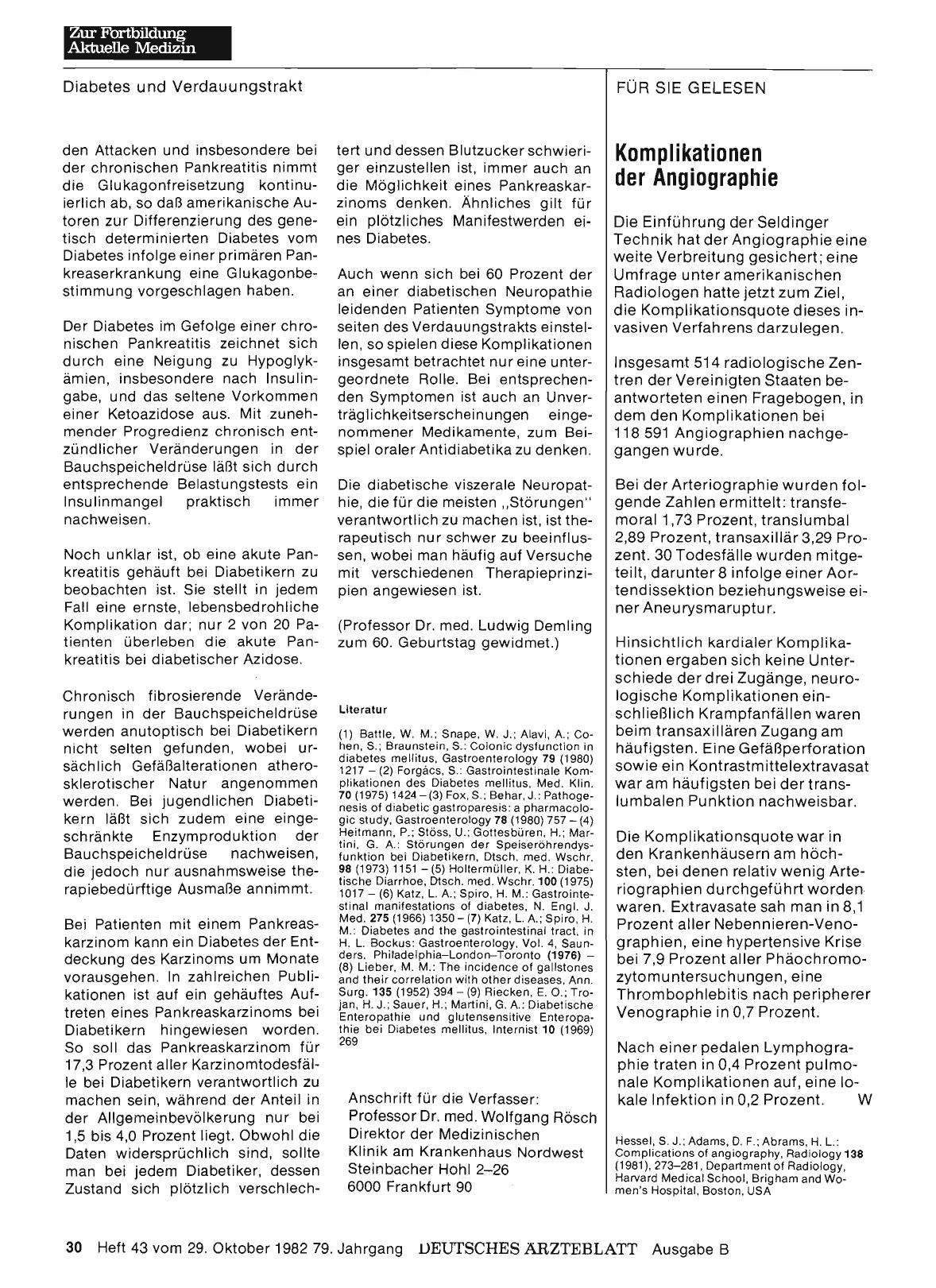 Vorschauseite 1: Komplikationen der Angiographie