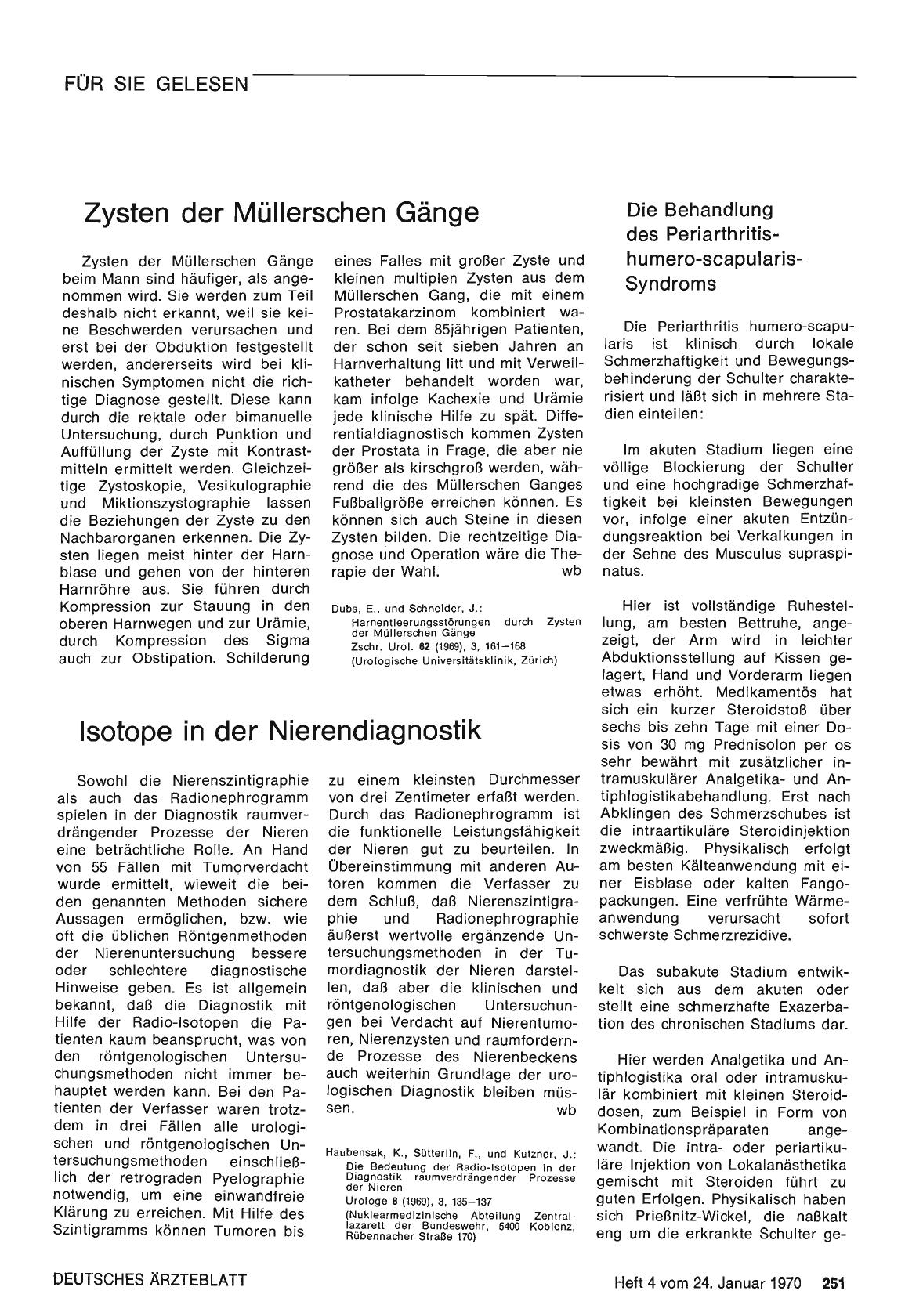 Vorschauseite 1: Zysten der Müllerschen Gänge