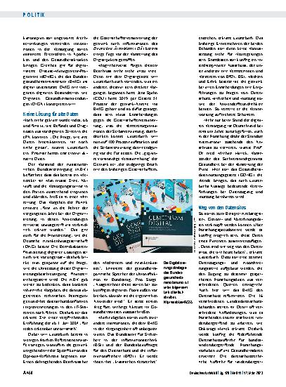 Vorschauseite 2: Digitalisierung: Lauterbachs Turboschub