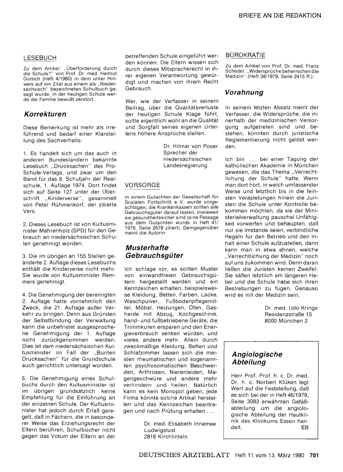 Vorschauseite 1: BÜROKRATIE: Vorahnung