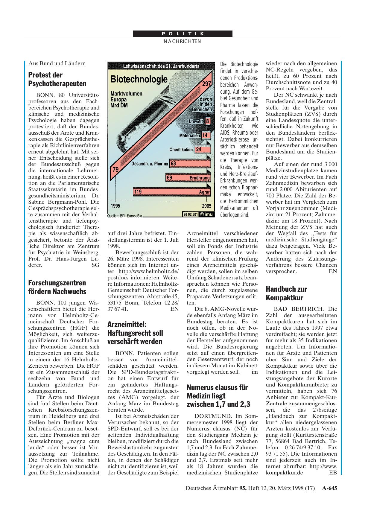 Vorschauseite 1: Handbuch zur Kompaktkur