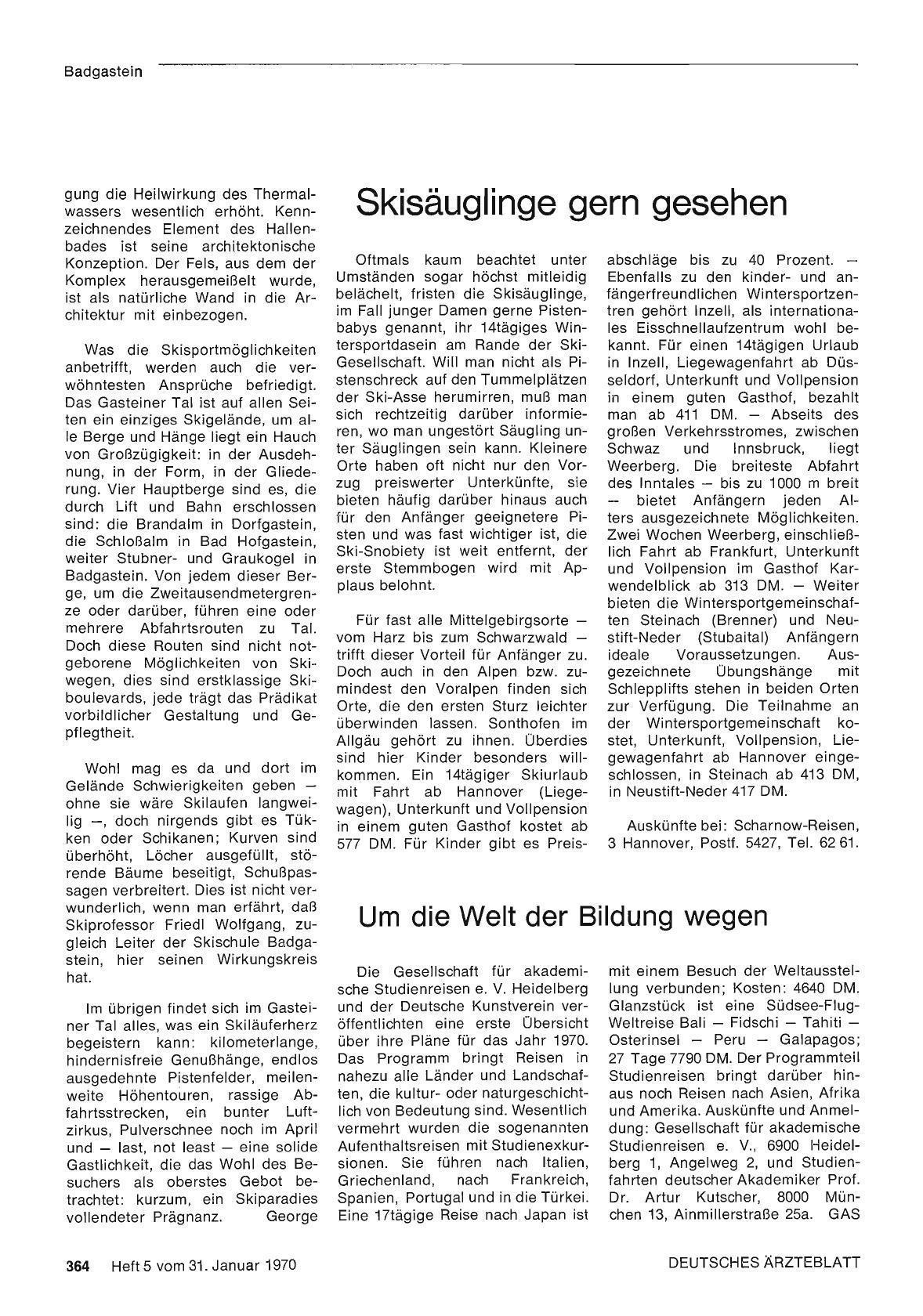 Vorschauseite 1: Um die Welt der Bildung wegen