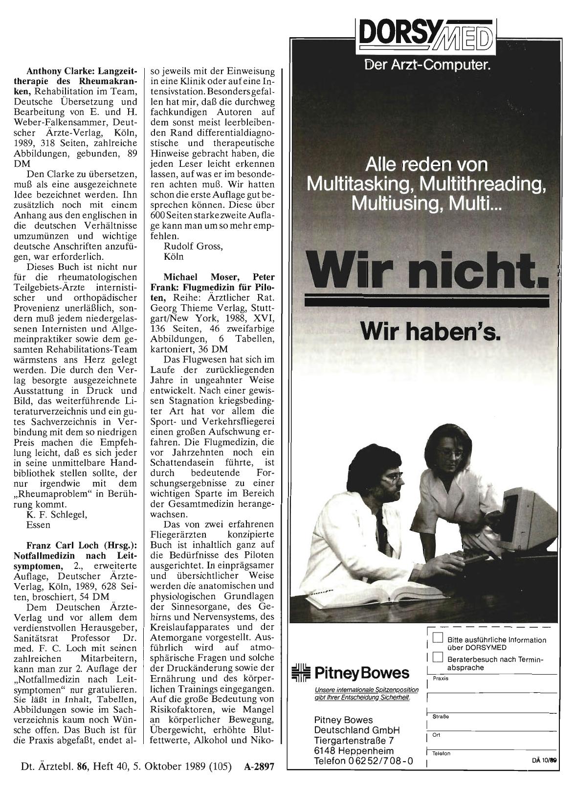 Vorschauseite 1: Anthony Clarke: Langzeittherapie des Rheumakranken