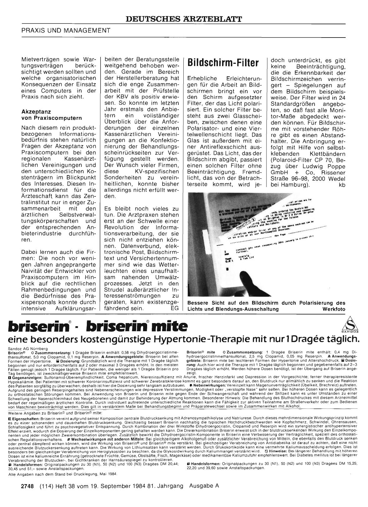 Vorschauseite 1: Bildschirm-Filter
