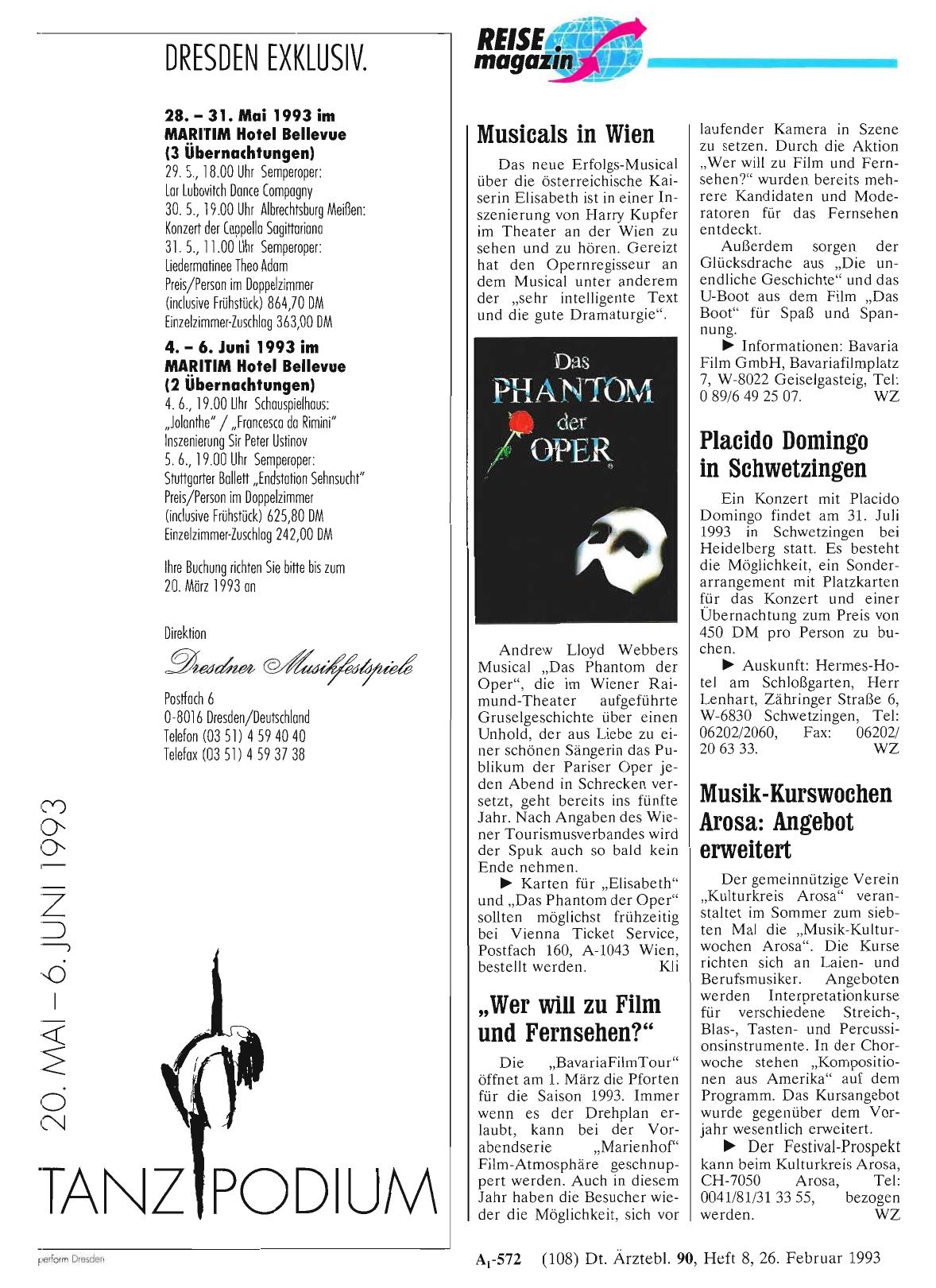 Vorschauseite 1: Musicals in Wien