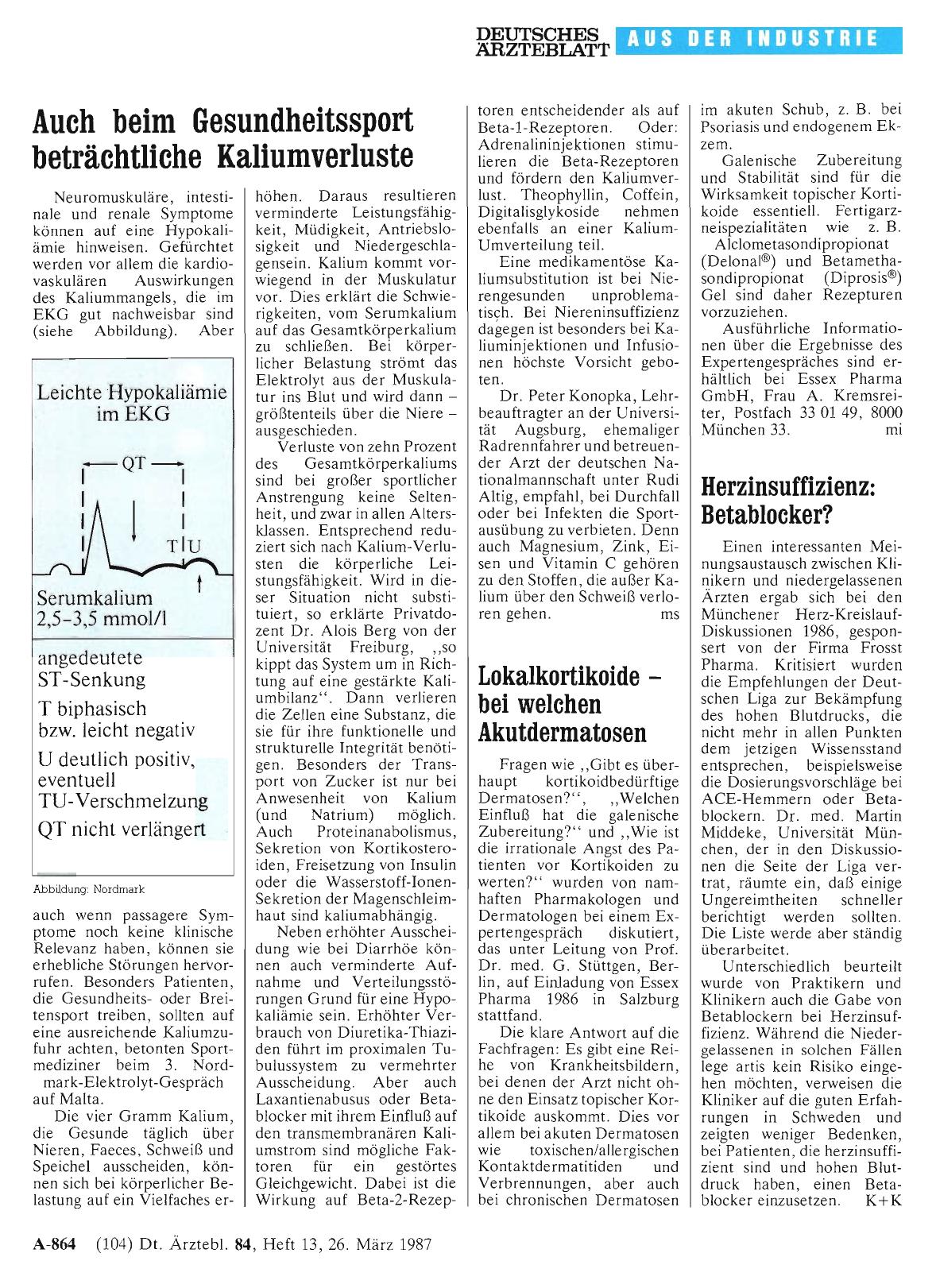 Vorschauseite 1: Lokalkortikoide — bei welchen Akutdermatosen