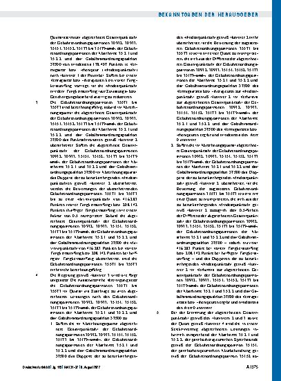 Vorschauseite 2: Beschluss des ergänzten erweiterten Bewertungsausschusses nach § 87 Abs. 5a SGB V in seiner 6. Sitzung am 4. Juli 2022 zur Änderung des Einheitlichen Bewertungsmaßstabes (EBM)