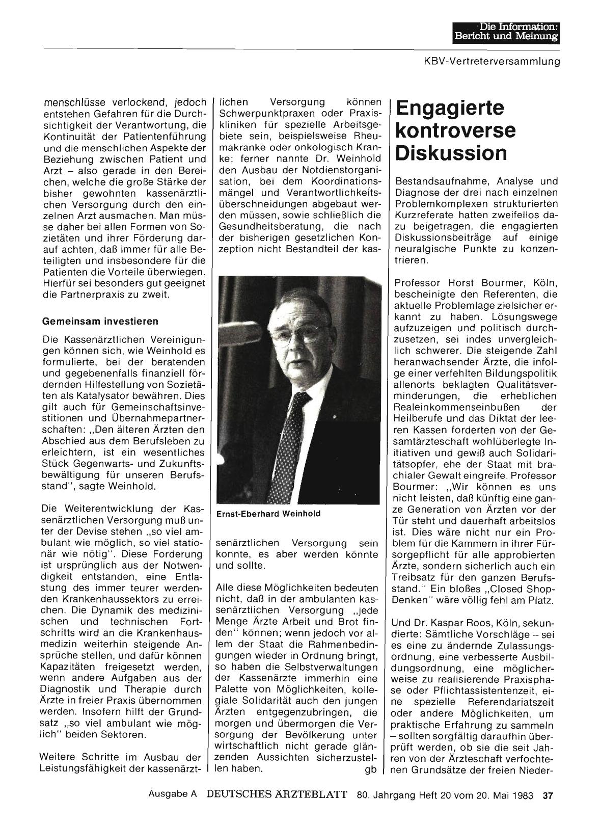 Vorschauseite 1: Engagierte kontroverse Diskussion