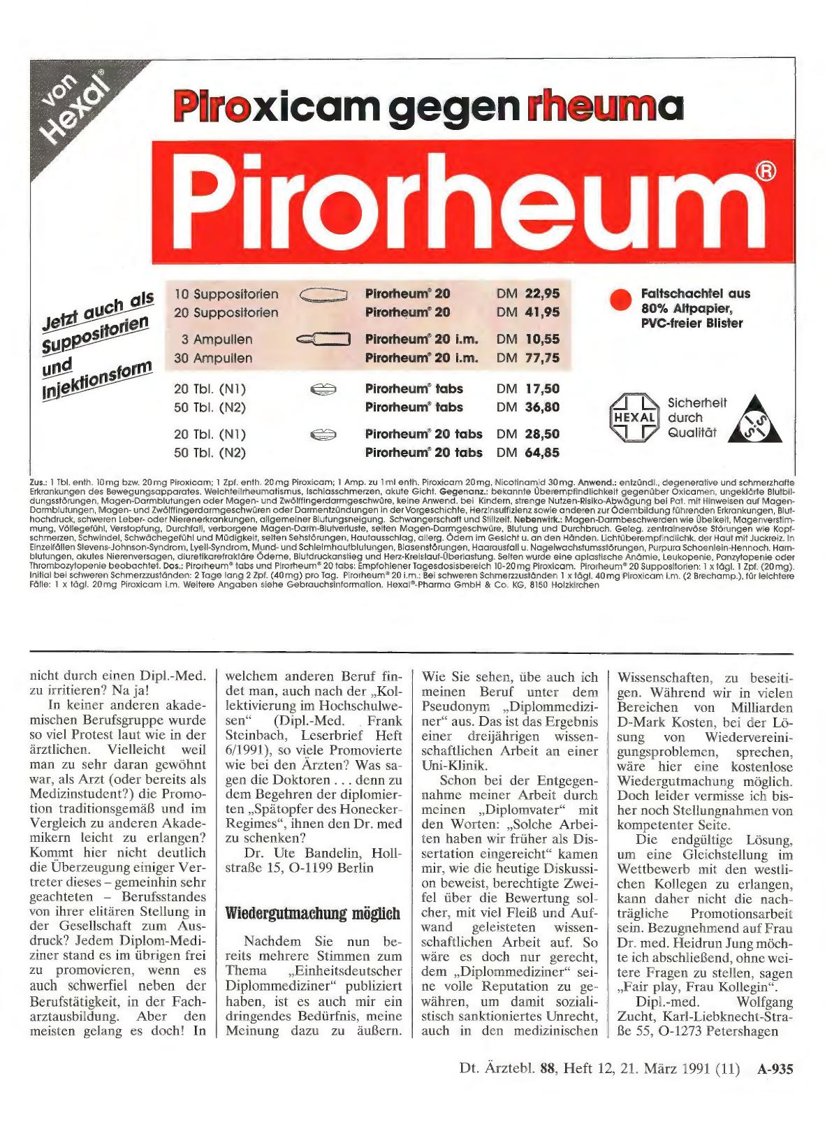 Vorschauseite 1: TITEL: Wiedergutmachung möglich