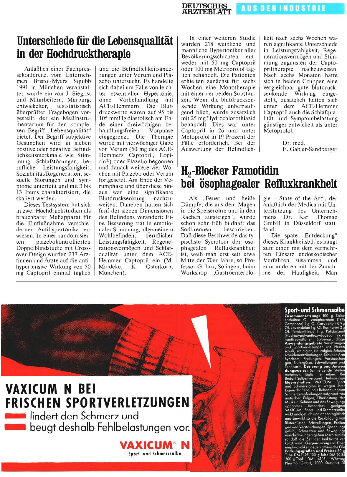 Vorschauseite 1: Unterschiede für die Lebensqualität in der Hochdrucktherapie
