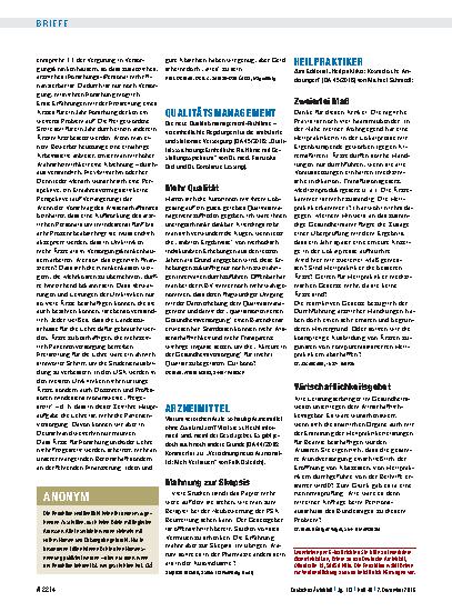 Vorschauseite 1: Arzneimittel: Mahnung zur Skepsis