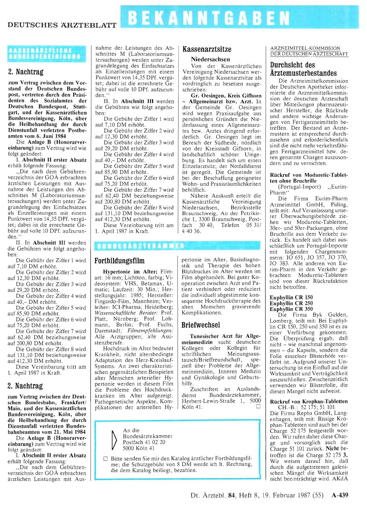 Vorschauseite 1: Kassenarztsitze