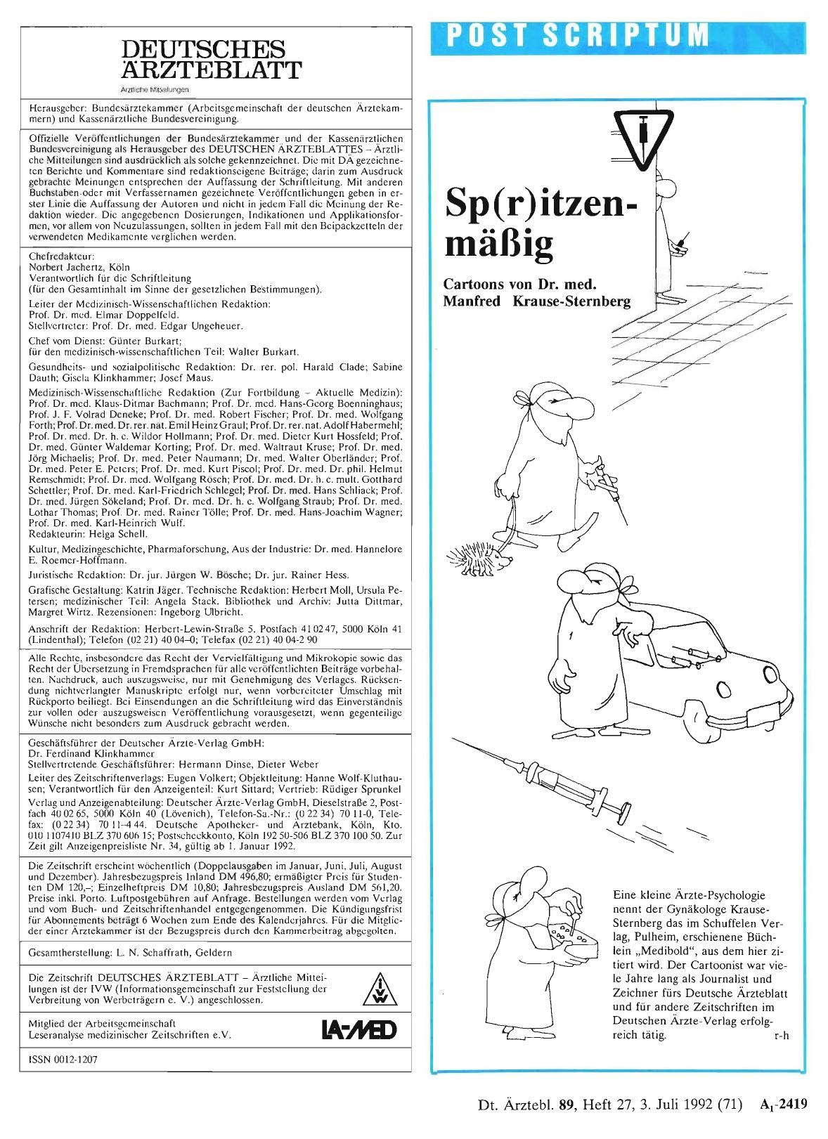 Vorschauseite 1: Sp(r)itzenmäßig
