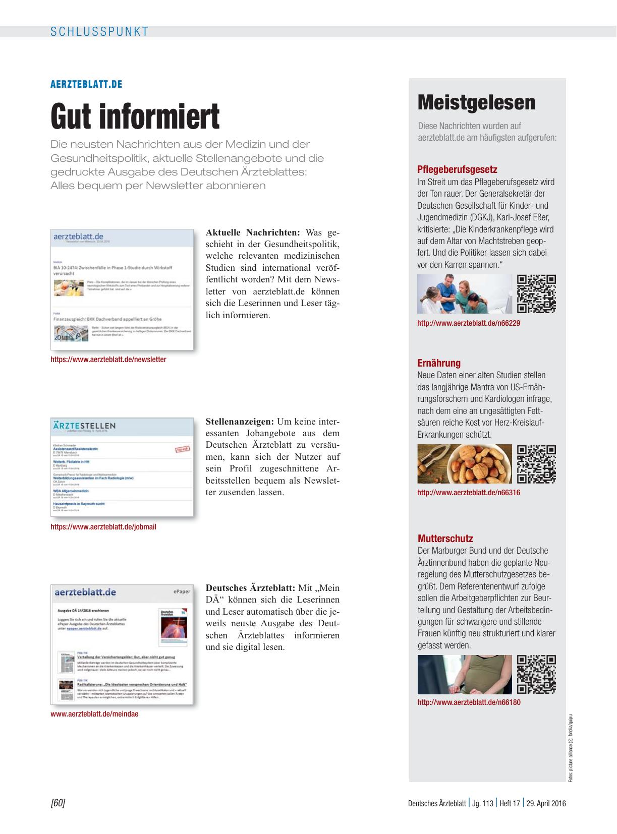 Vorschauseite 1: Meistgelesen