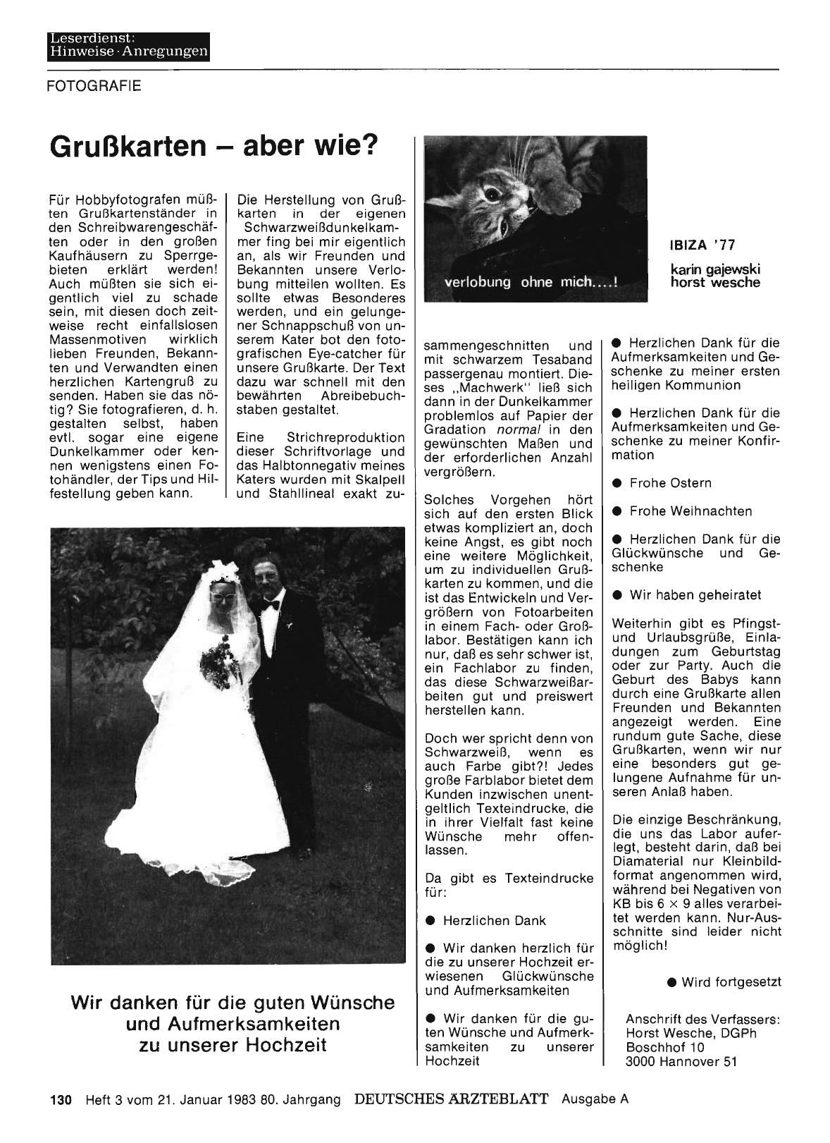 Vorschauseite 1: Grußkarten — aber wie?