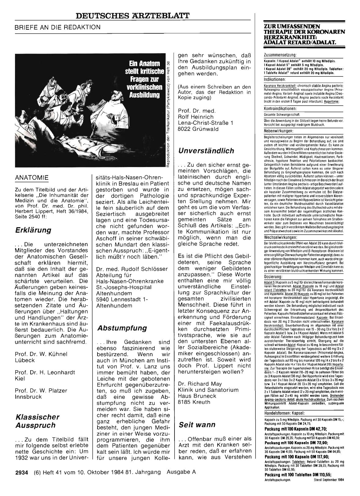 Vorschauseite 1: ANATOMIE: Abstumpfung