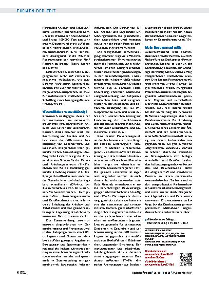 Vorschauseite 3: Nichtübertragbare Krankheiten: Der Stellenwert der Prävention in der Politik