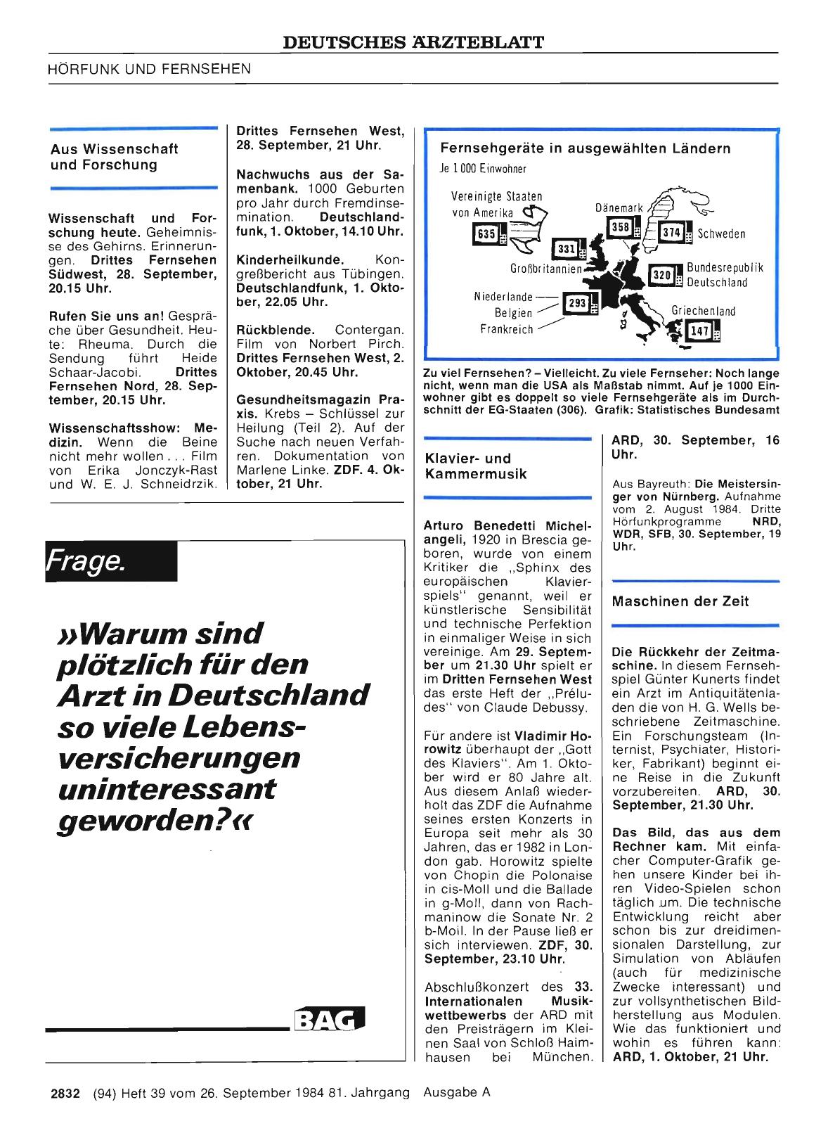Vorschauseite 1: Aus Wissenschaft und Forschung