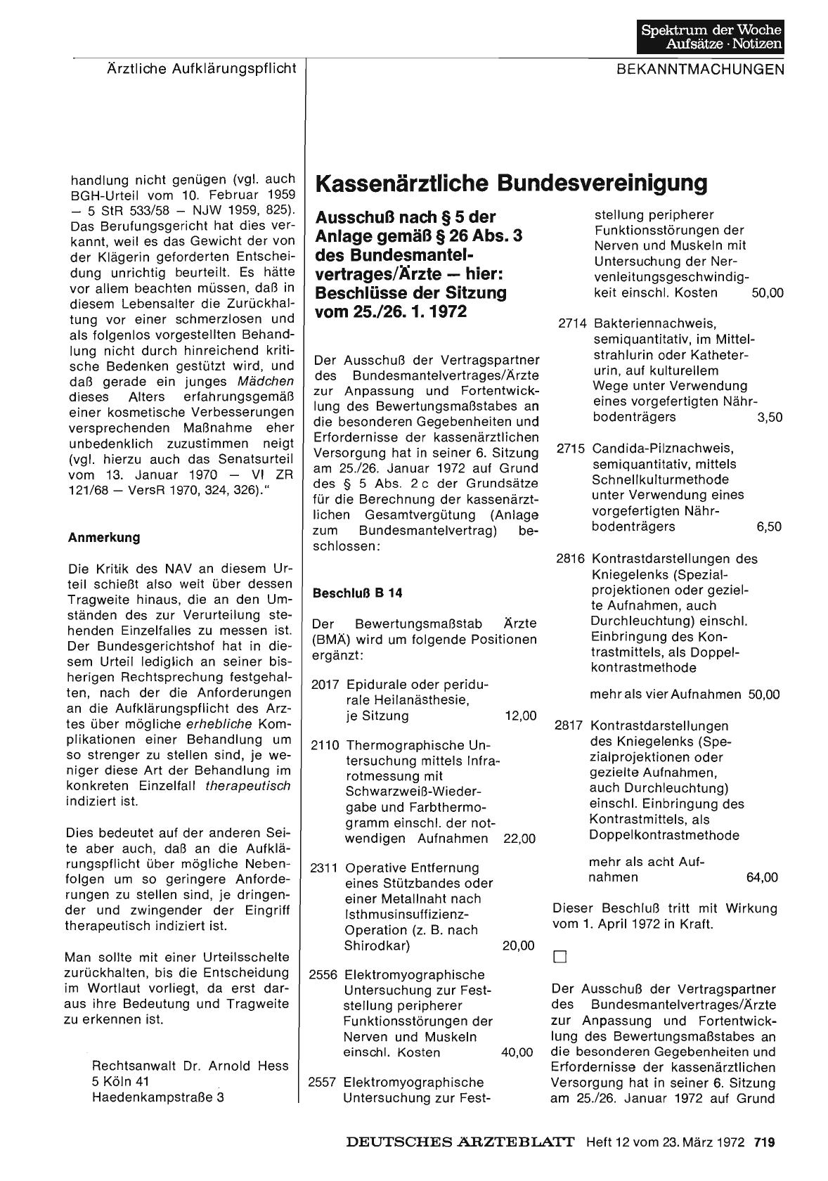 Vorschauseite 1: Kassenärztliche Bundesvereinigung
