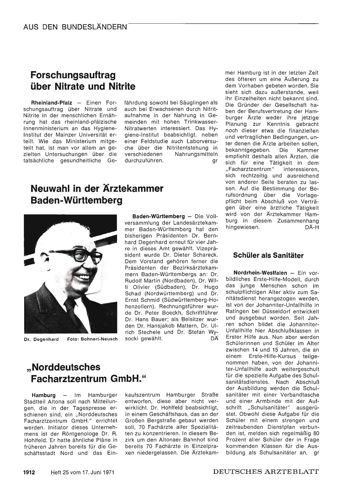 Vorschauseite 1: Schüler als Sanitäter
