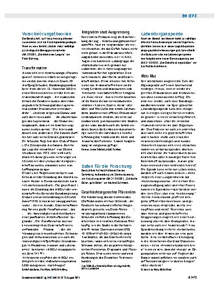 Vorschauseite 1: Verschwörungstheorien: Transformation