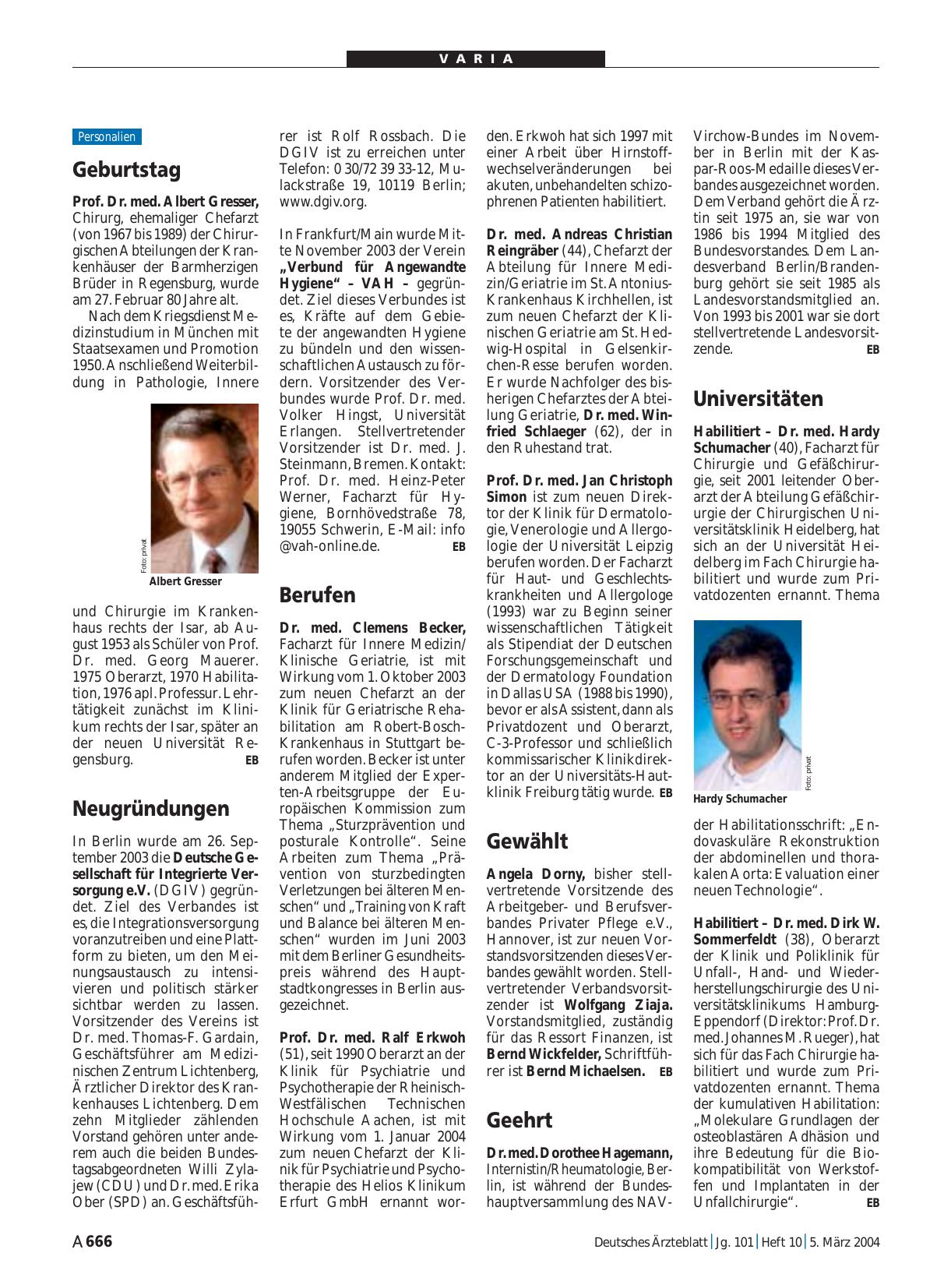 Vorschauseite 1: Neugründungen