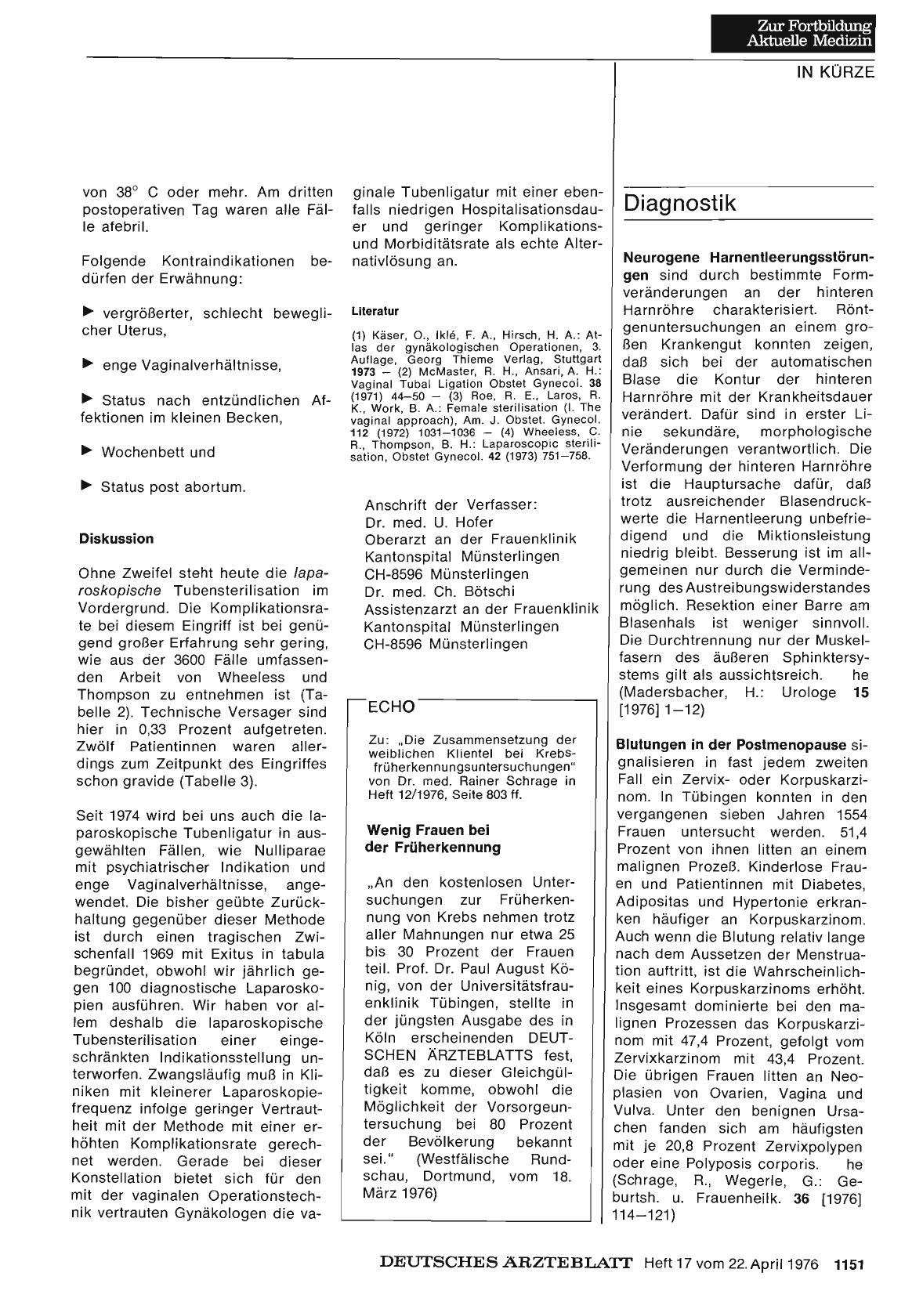 Vorschauseite 1: Diagnostik