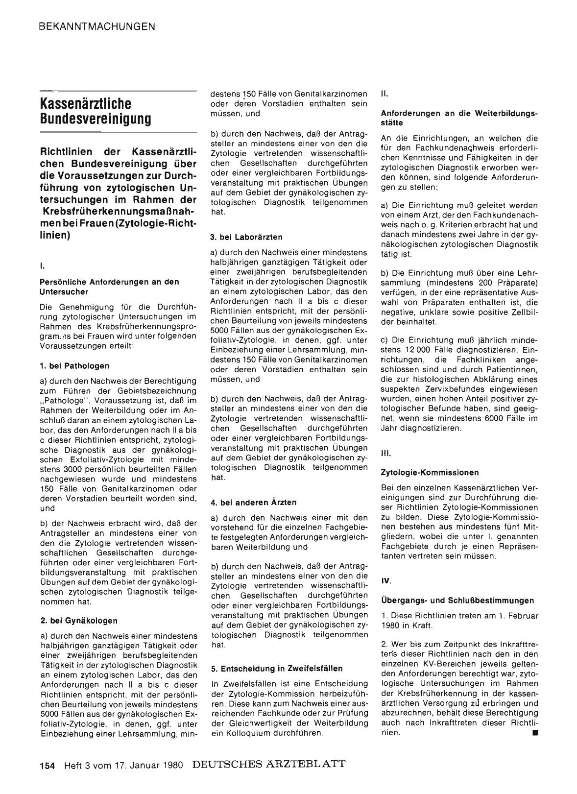 Vorschauseite 1: Kassenärztliche Bundesvereinigung
