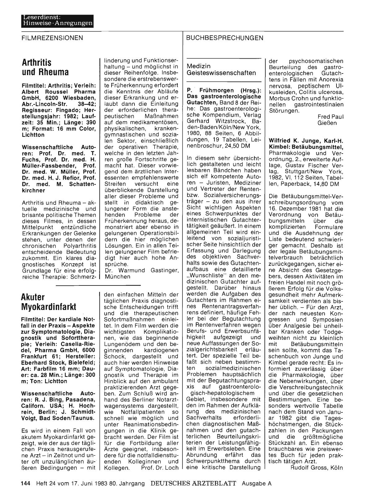 Vorschauseite 1: Arthritis und Rheuma