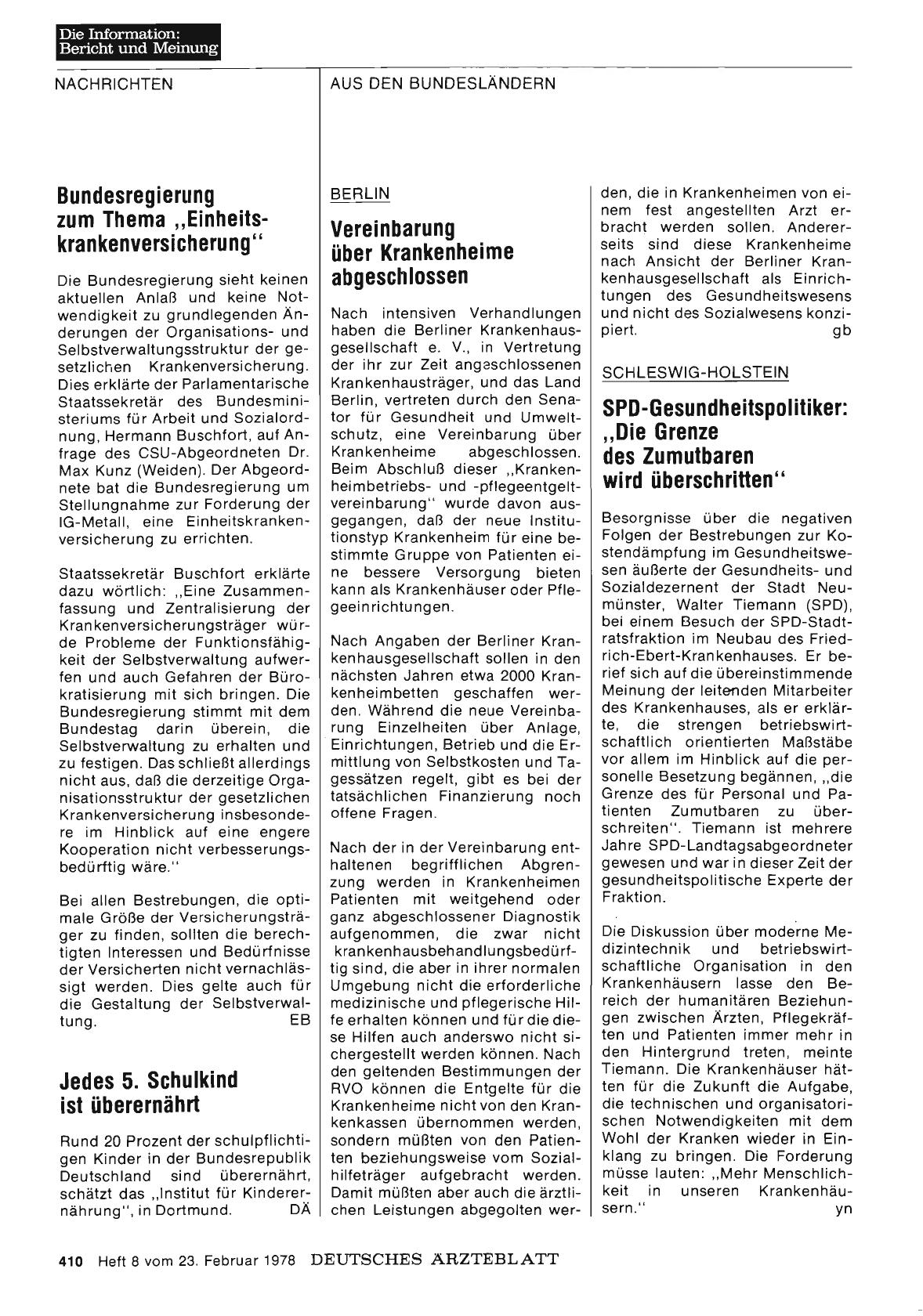 Vorschauseite 1: Schleswig-Holstein: SPD-Gesundheitspolitiker: „Die Grenze des Zumutbaren wird überschritten“