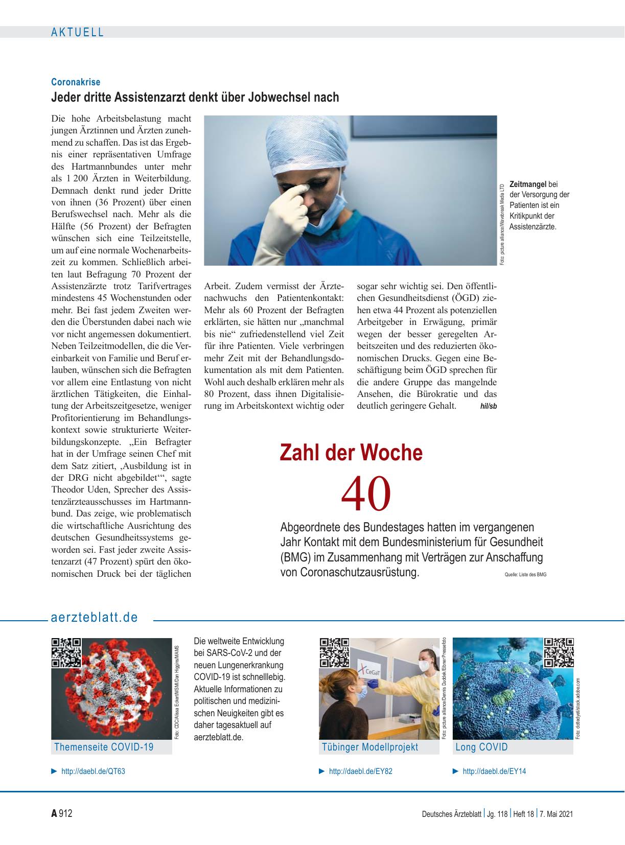 Vorschauseite 1: Zahl der Woche 40