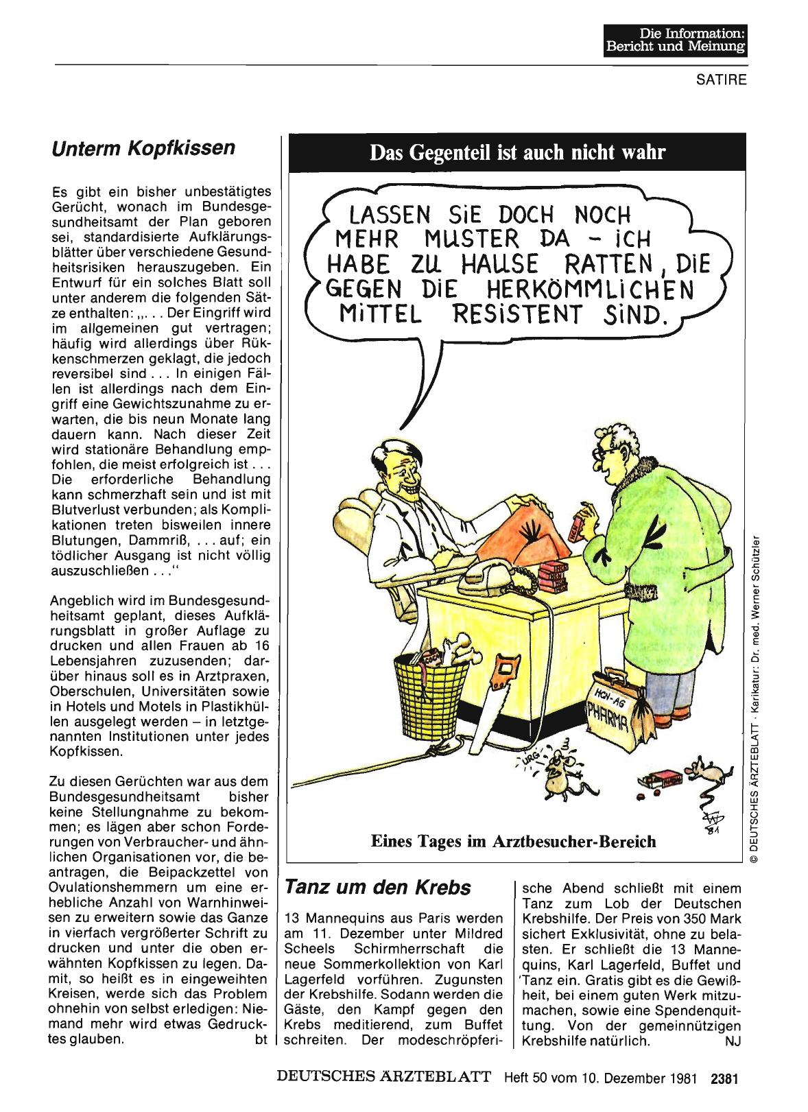 Vorschauseite 1: Unterm Kopfkissen