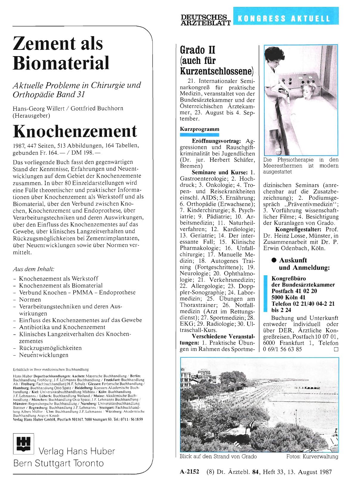 Vorschauseite 1: Grado II (auch für Kurzentschlossene)