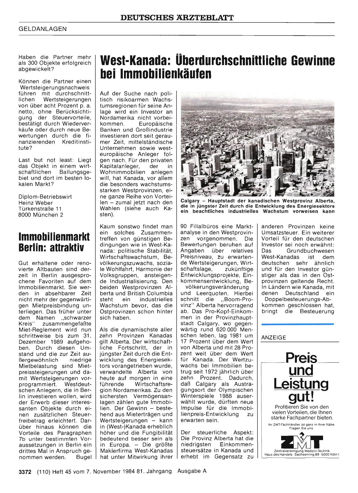 Vorschauseite 1: Immobilienmarkt Berlin: attraktiv