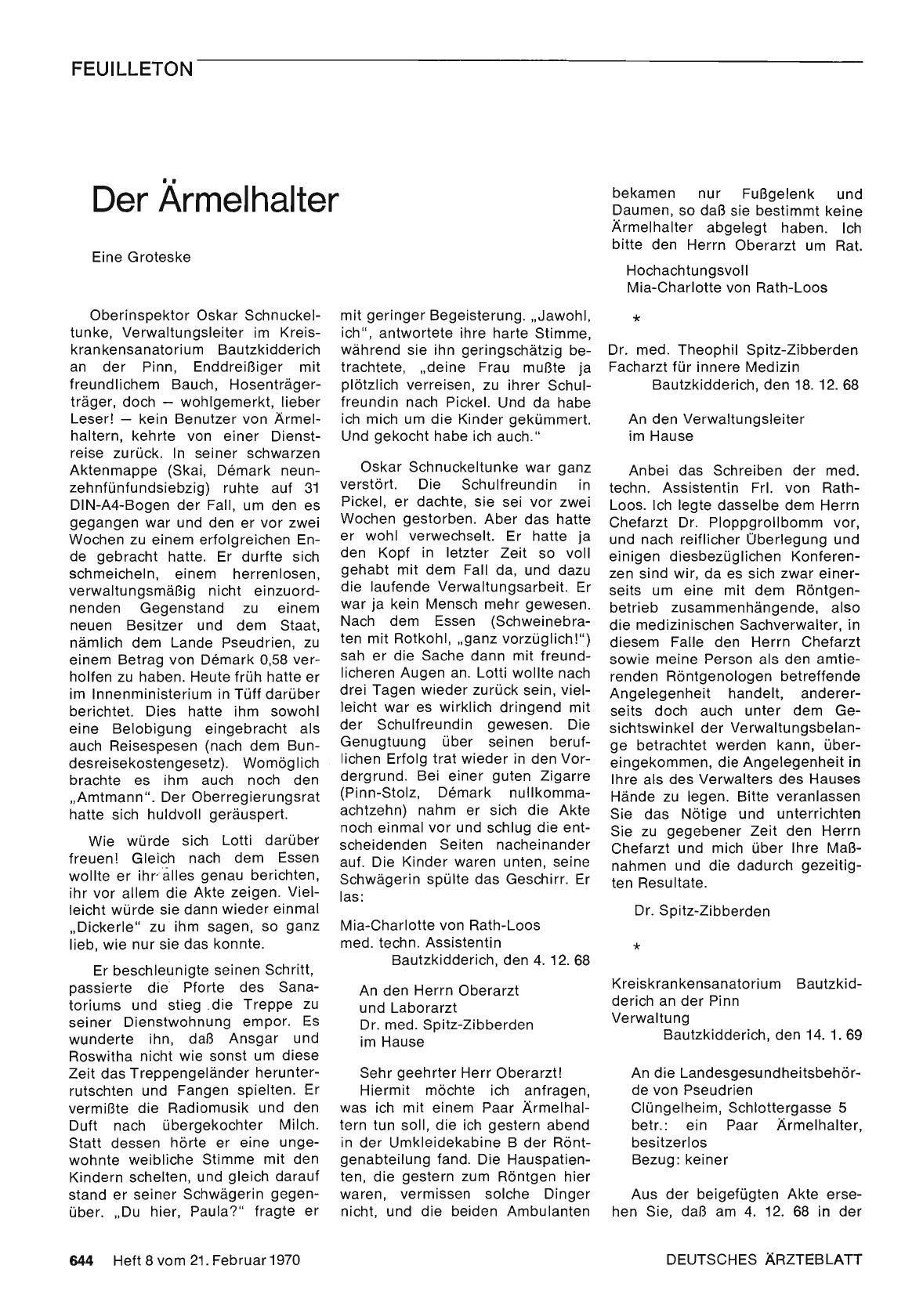 Vorschauseite 1: Der Ärmelhalter