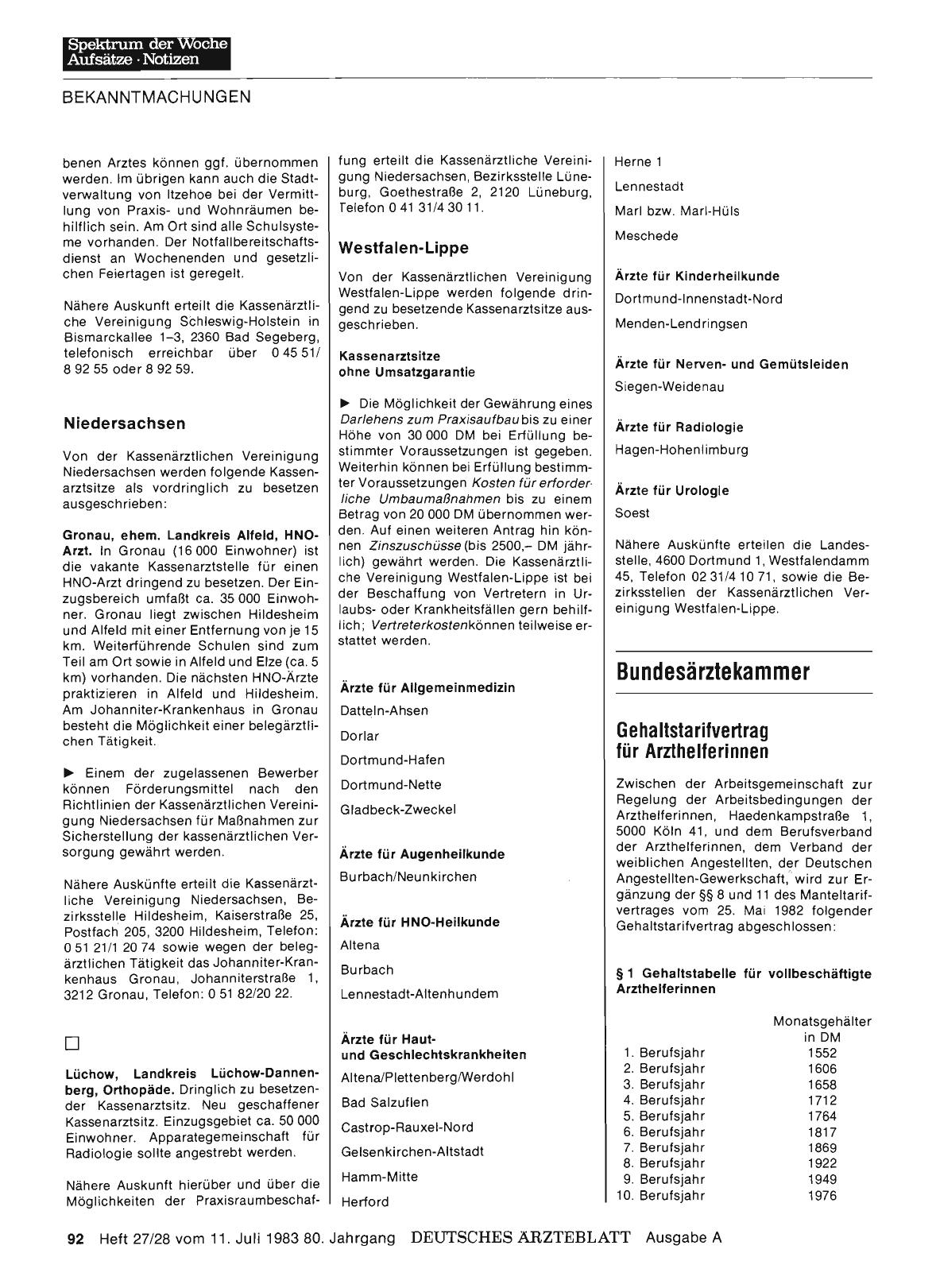 Vorschauseite 1: Bundesärztekammer