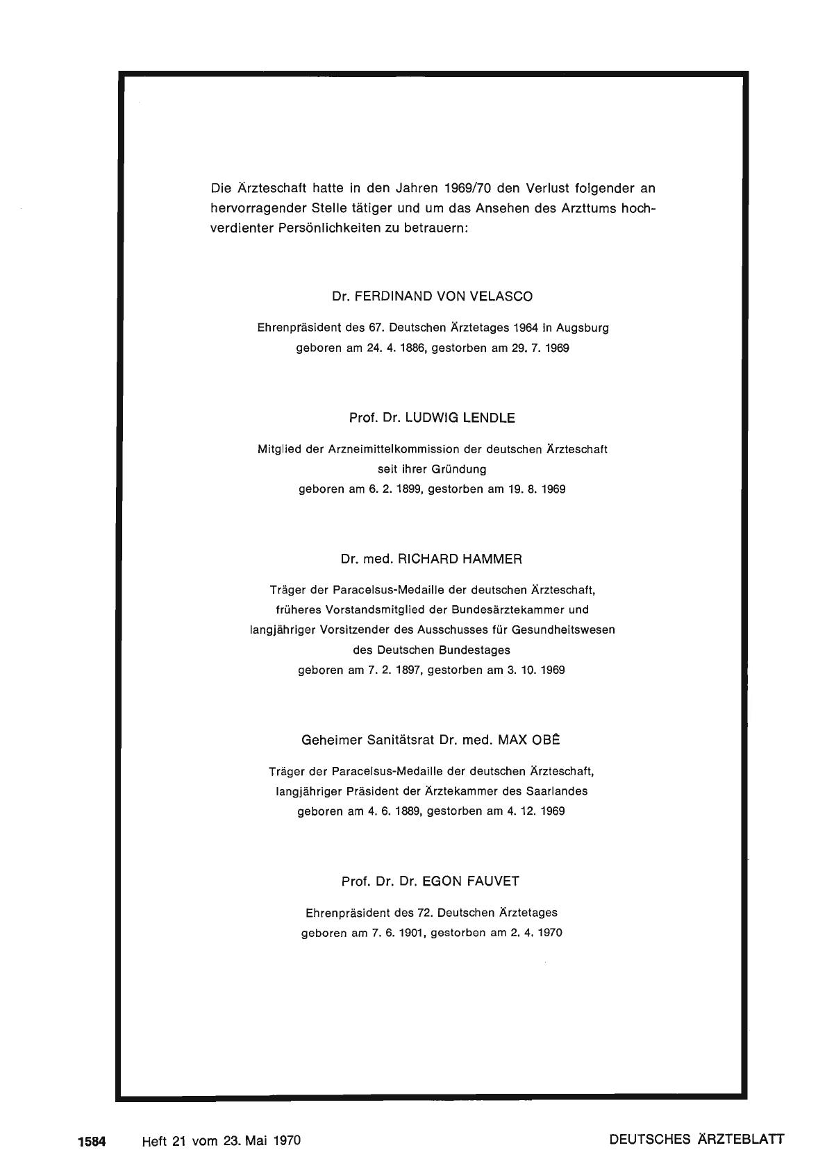Vorschauseite 1: Totentafel