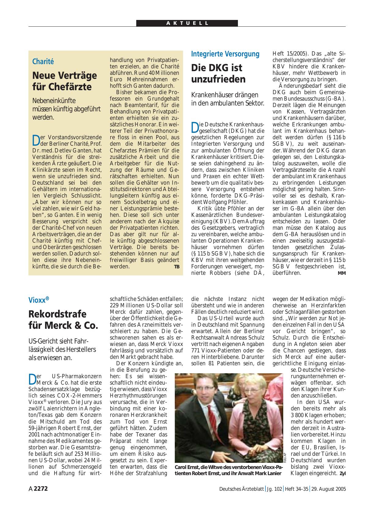 Vorschauseite 1: Integrierte Versorgung: Die DKG ist unzufrieden