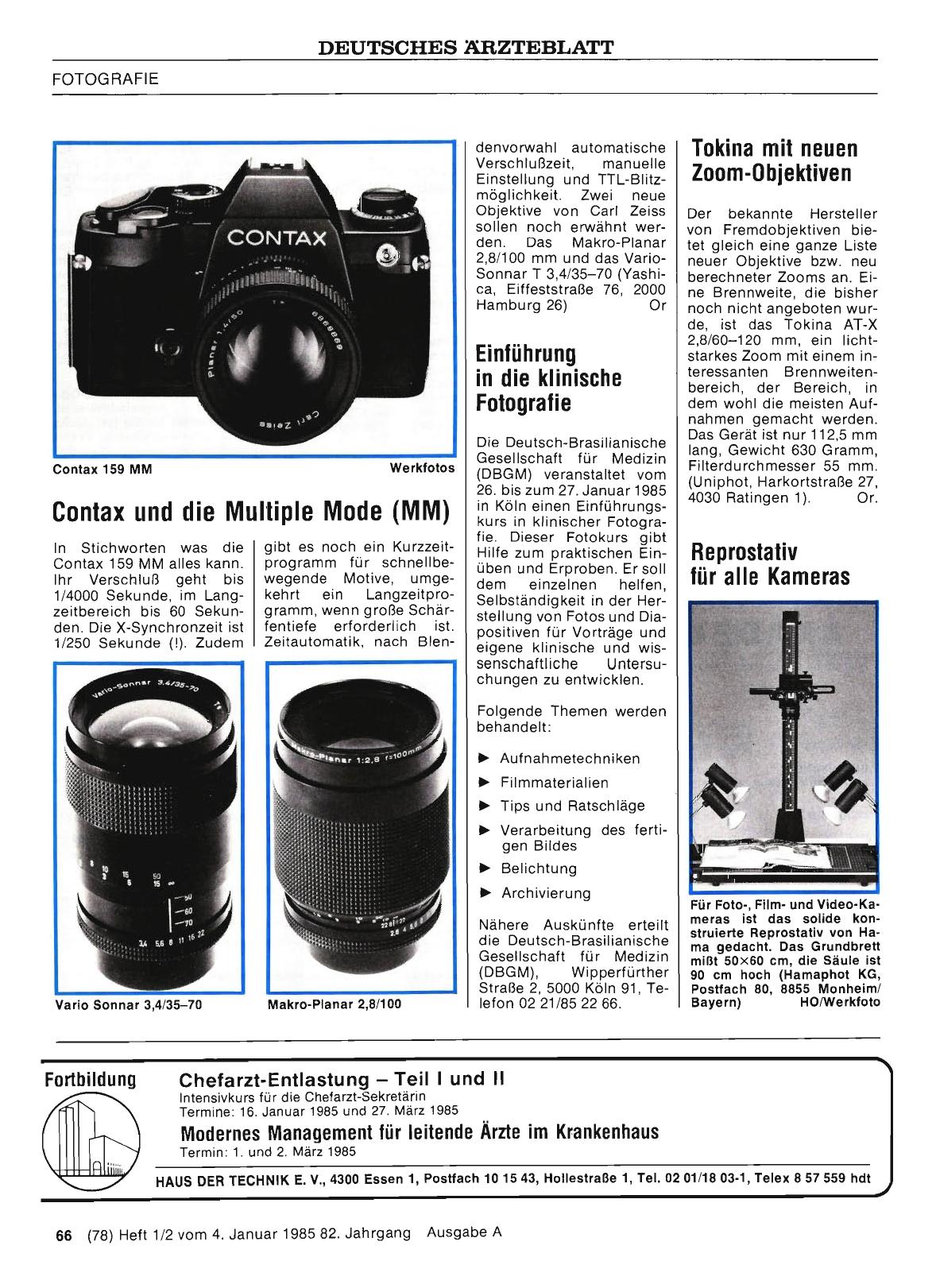 Vorschauseite 1: Einführung in die klinische Fotografie