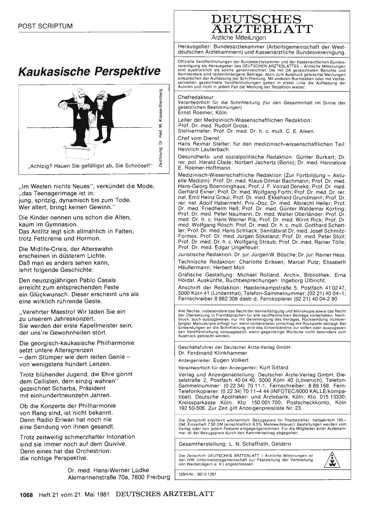 Vorschauseite 1: Kaukasische Perspektive