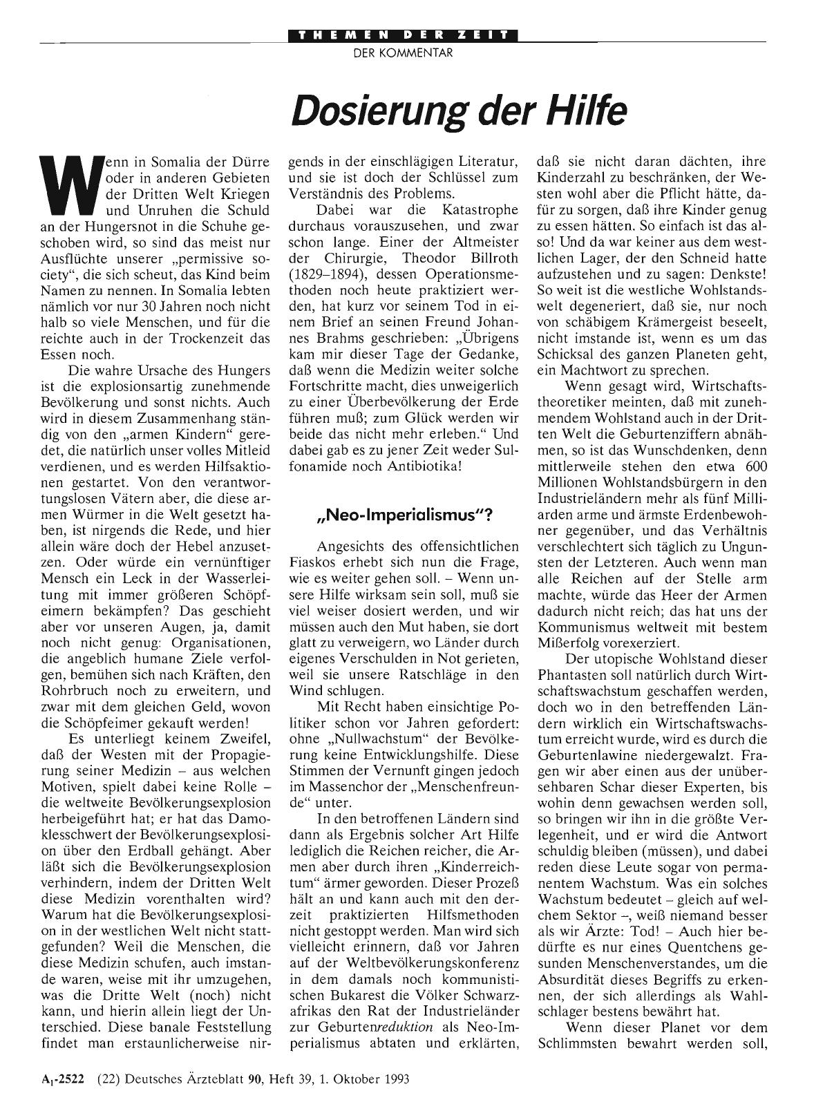 Vorschauseite 1: Dosierung der Hilfe