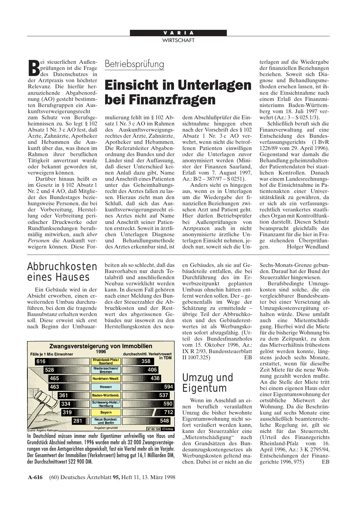 Vorschauseite 1: Betriebsprüfung: Einsicht in Unterlagen bei Finanzfragen