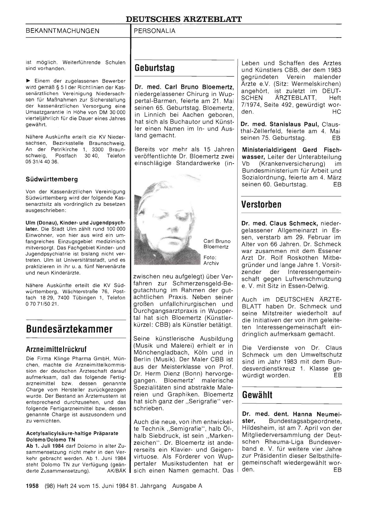 Vorschauseite 1: Gewählt