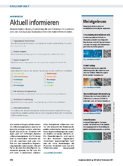 Vorschauseite 1: Meistgelesen