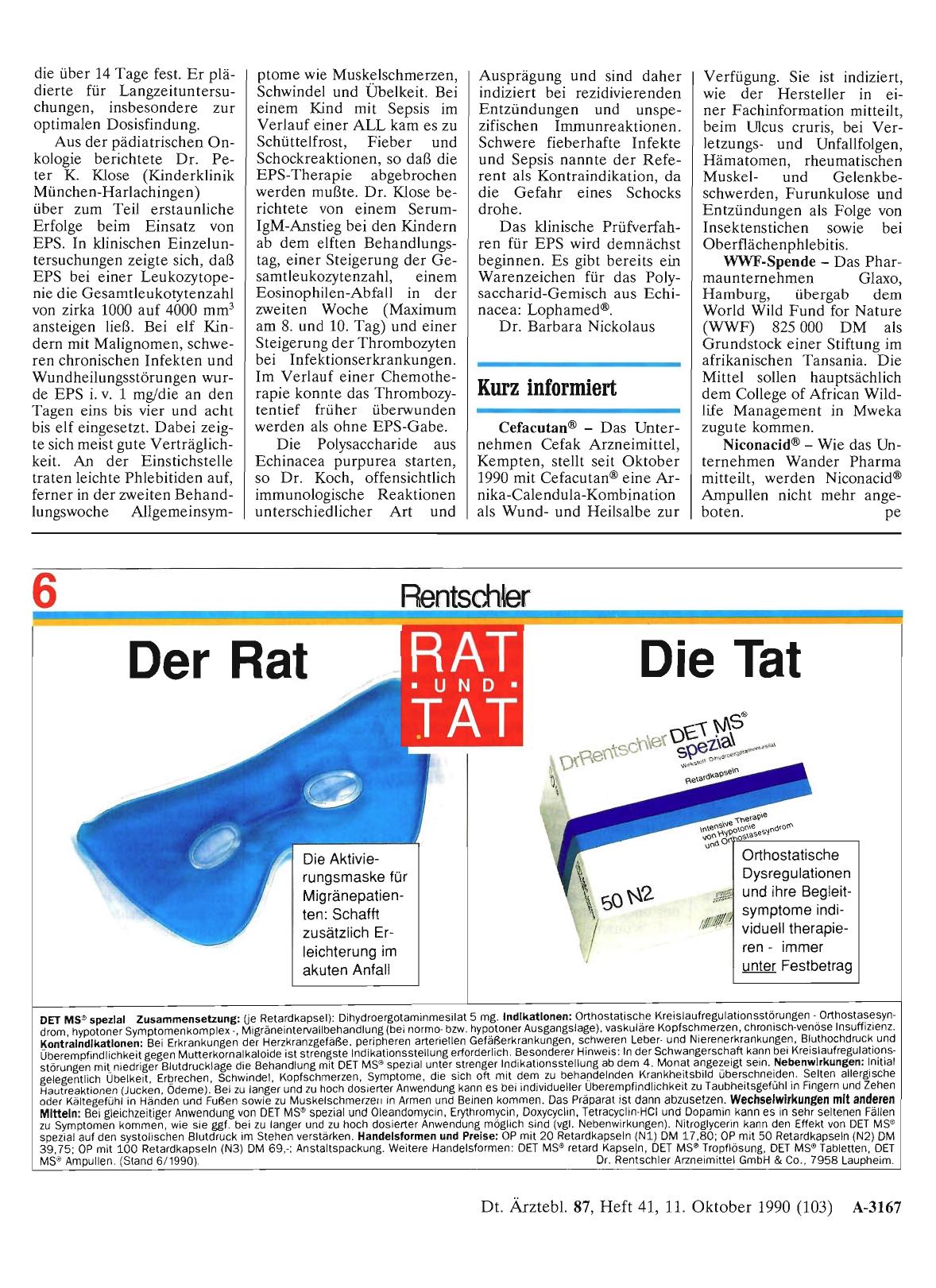 Vorschauseite 1: Kurz informiert